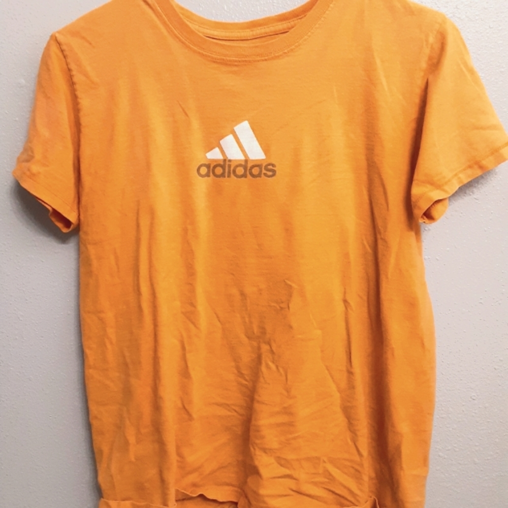Yellow Adidas tshirt